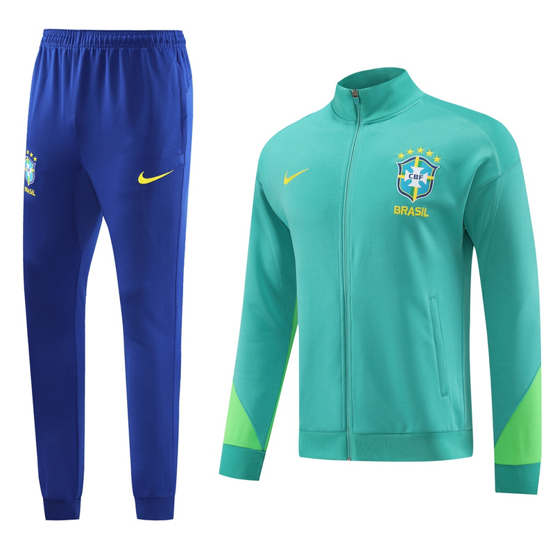 AAA Quality Brazil 23/24 Tracksuit - Green